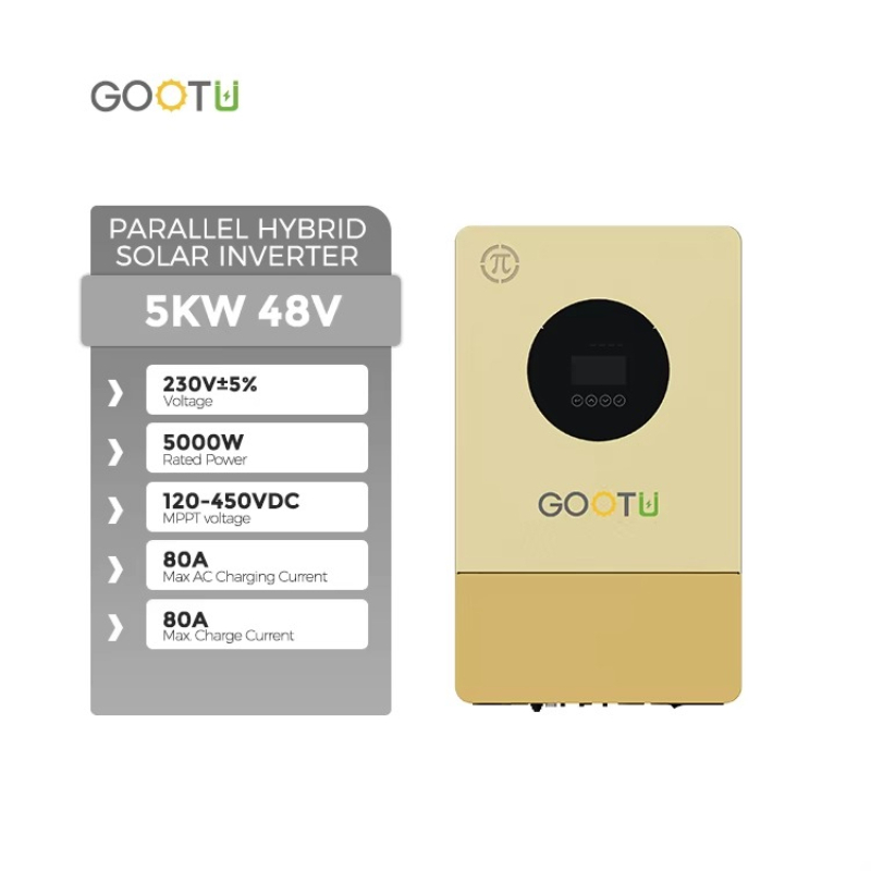 Parallel Solar Inverter 48V 5000W Mppt - 구투 뉴 48V 하이브리드 태양광 인버터