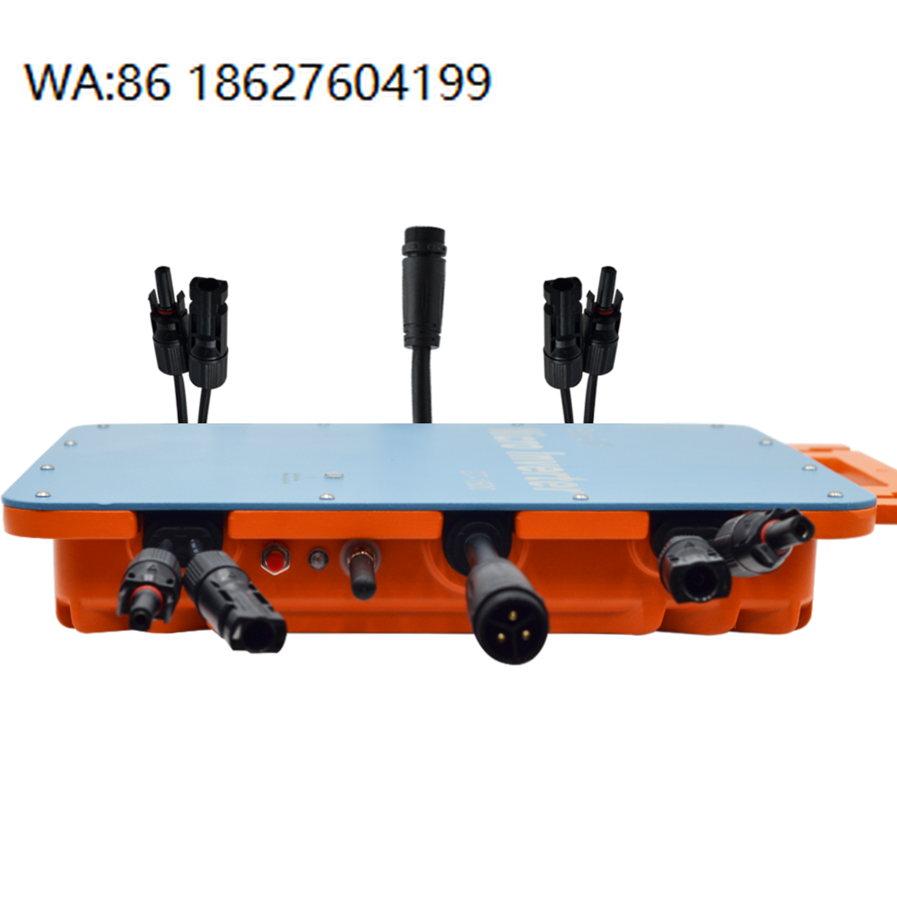 Micro Inverter 1400W Solar Grid Tie - 블랙 GT 다이캐스트 알루미늄 1400W WIFI