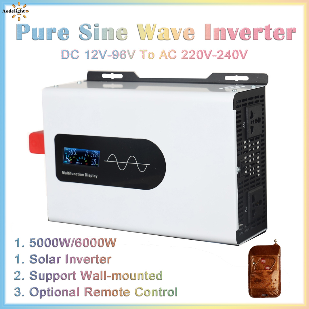 Pure Sine Wave Inverter 5000W 48V 220V - 순수 사인파 인버터 컨버터, 태양광 자동차