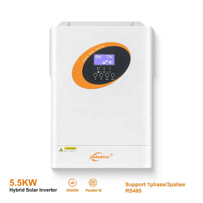 Hybrid Solar Inverter 5.5Kw Mppt 48V - 5.5Kw 5Kw 순수 정현파 MPPT 하이브리드