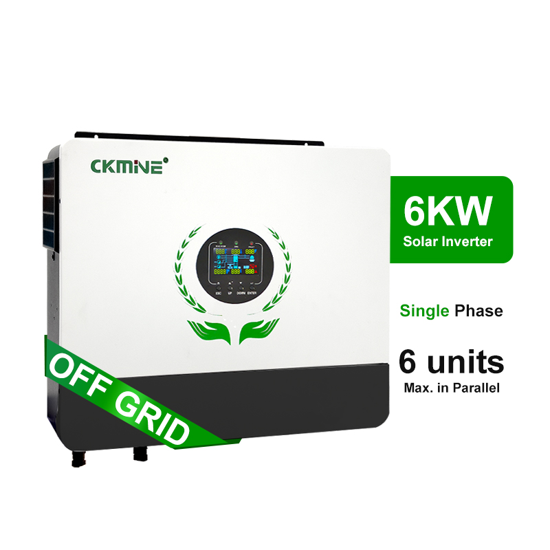 Off Grid Solar Inverter 48V 6000W - 고품질 6KW 하이브리드 입력 듀얼 MPPT