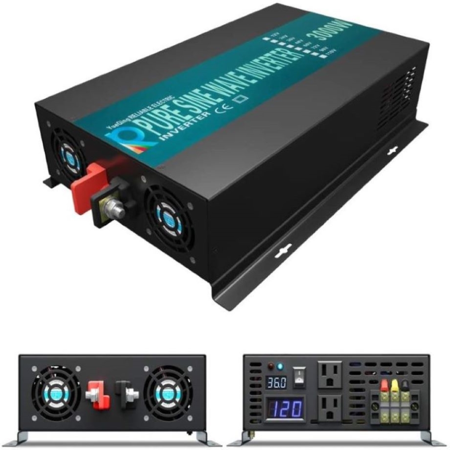 Inverter Pure Sine Wave 60Hz 120V 3000W - 순수 사인파 인버터 3000W 태양 전지