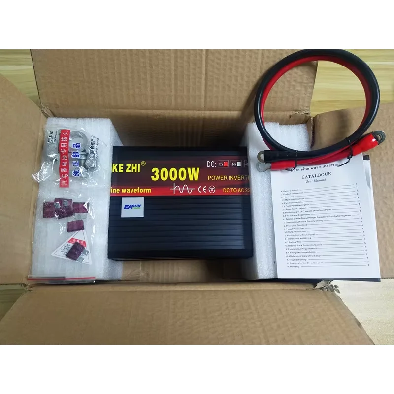 CHKJ 이순 12V 24V 48V DC-AC 110V - Pure Sine Wave Inverter 5000W 48V 220V 리뷰 및 가격