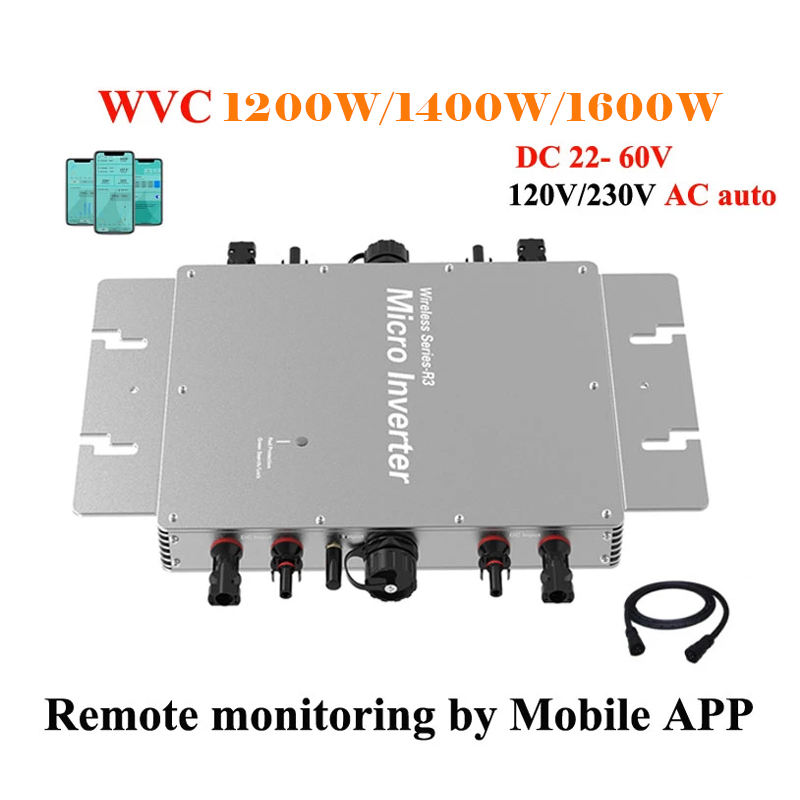마이크로 인버터 1200W 1400W 1600W 그리드 - Micro Inverter 1400W Solar Grid Tie 리뷰 및 가격