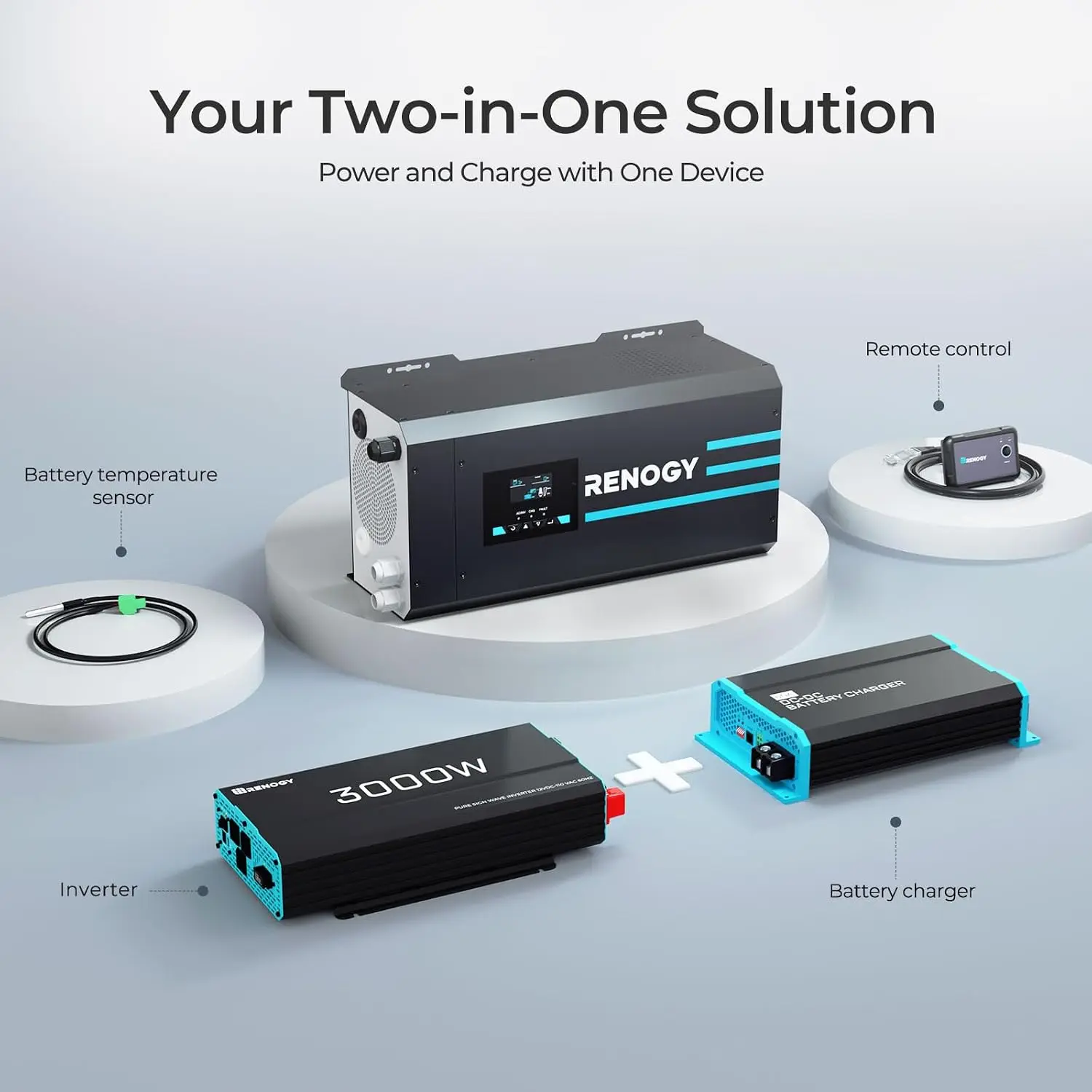 레노지 3000W 순수 사인파 인버터 충전기, 12V  - Rv Pure Sine Inverter Charger 3000W 12V 리뷰 및 가격