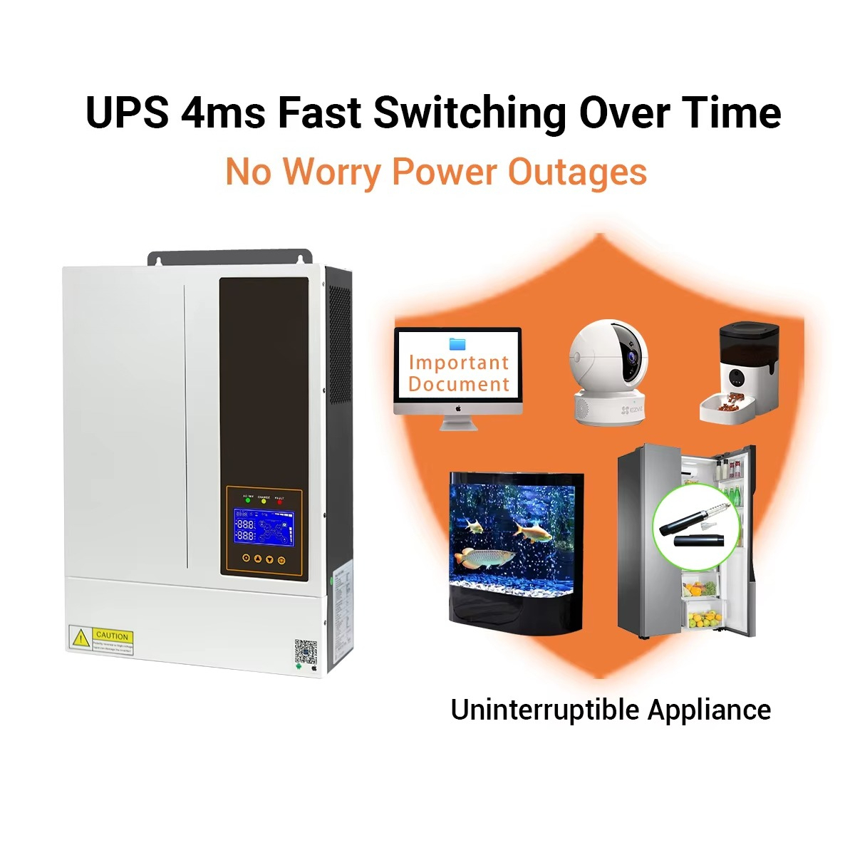 5.5kW, 48V 하이브리드 온/오프 그리드 태양광  - Hybrid Solar Inverter 5.5Kw Mppt 48V 리뷰 및 가격
