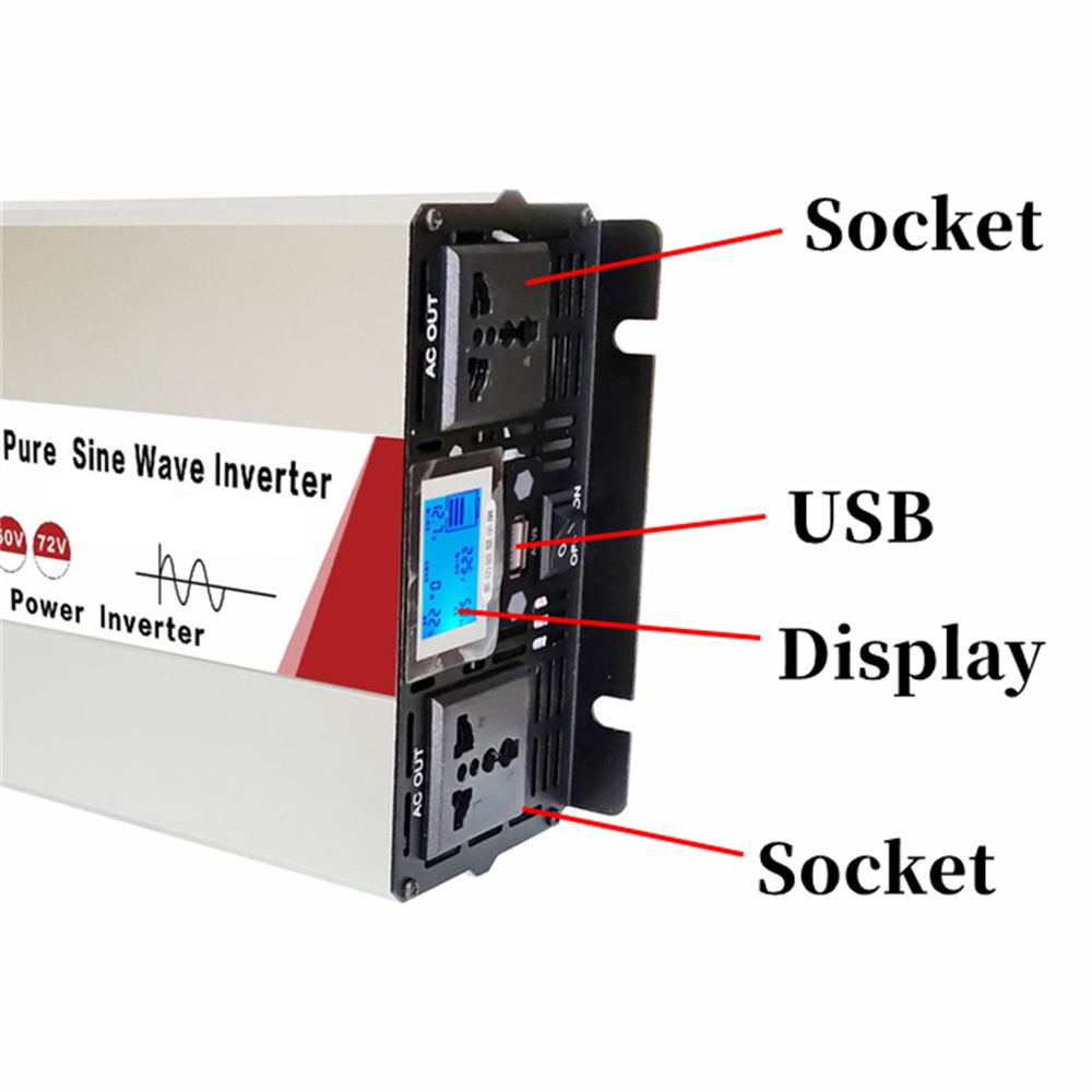4000W/5000W/5500W/3000W 순수 사인파 - Inverter Pure Sine Wave 60Hz 120V 3000W 리뷰 및 가격